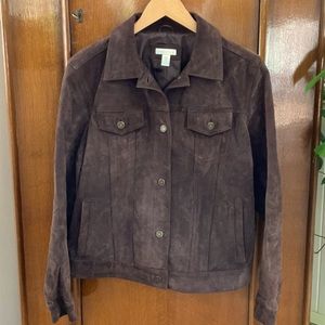Suede Trucker Jacket